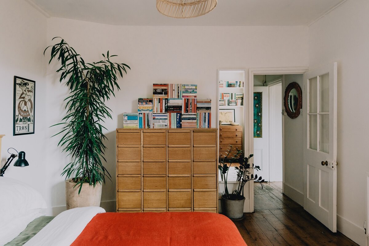 Period Details in a Cozy London Apartment in a Victorian Tenement Building 15 bedroom wooden cabinet Period Details in a Cozy London Apartment in a Victorian Tenement Building