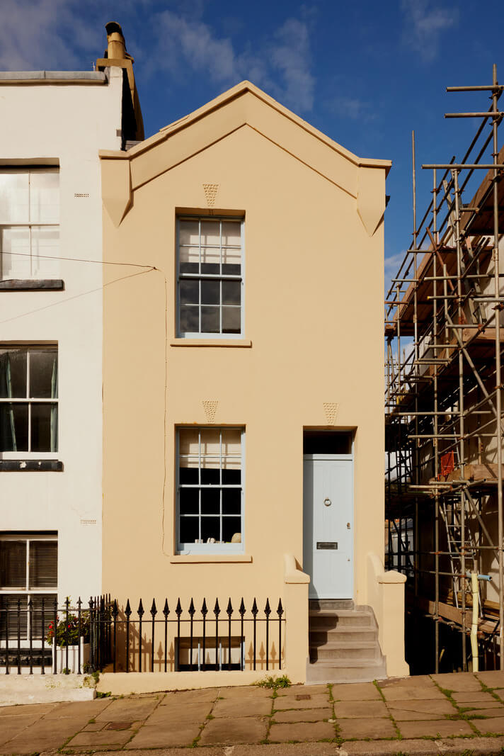 Muted Tones and an Orangery in a Victorian Coastal House 22 beige house england