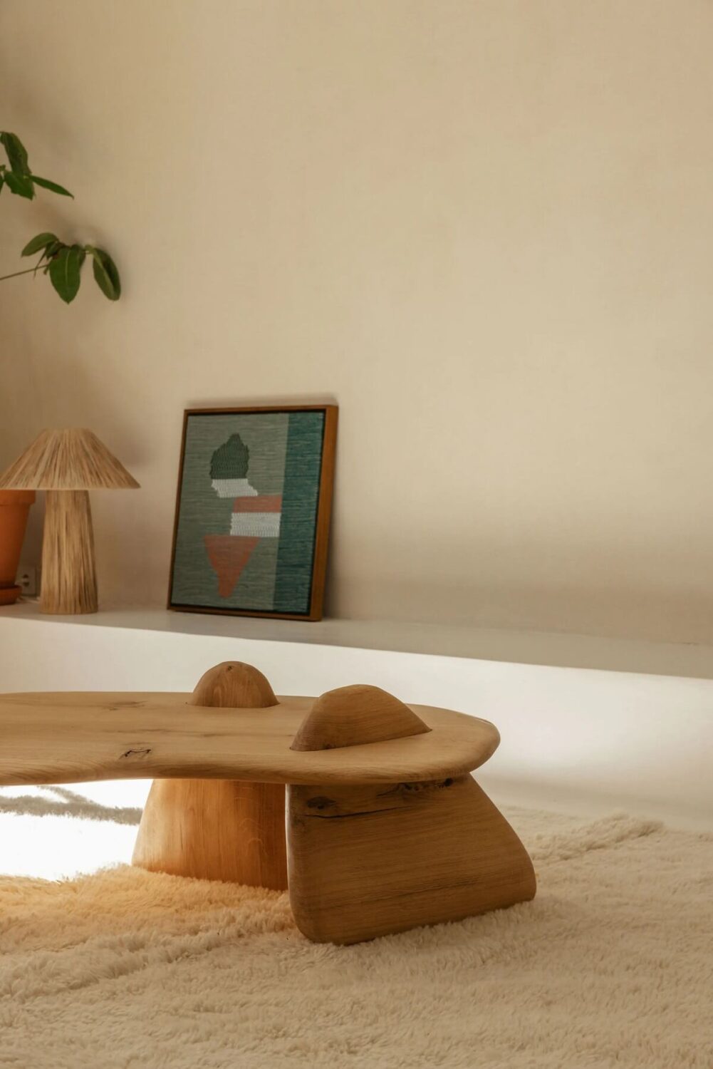 A Serene Minimalistic Townhouse in Portugal 3 coffee table