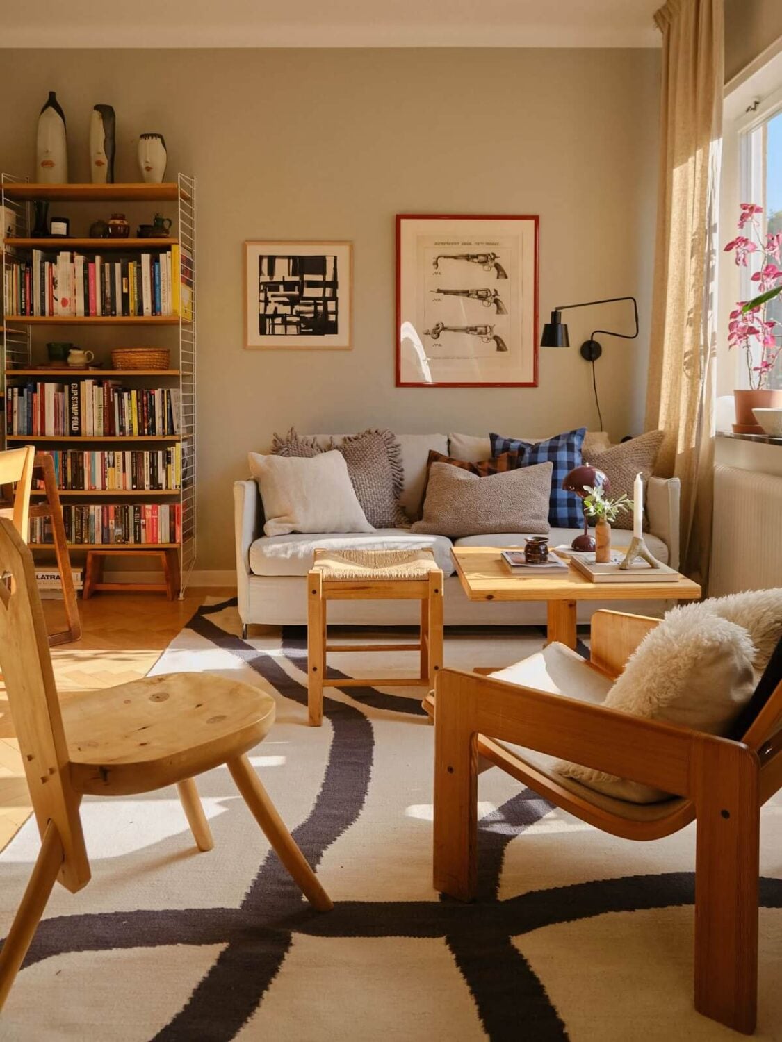 Best of 2024: Living Rooms 3 cozy living room wooden furniture