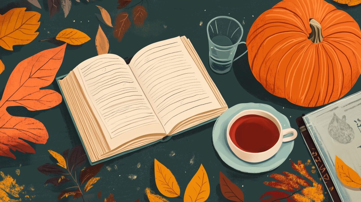 Beautiful (and Fun) Fall Phone Wallpapers to Start the Cozy Season 24 fall illustration laptop wallpaper