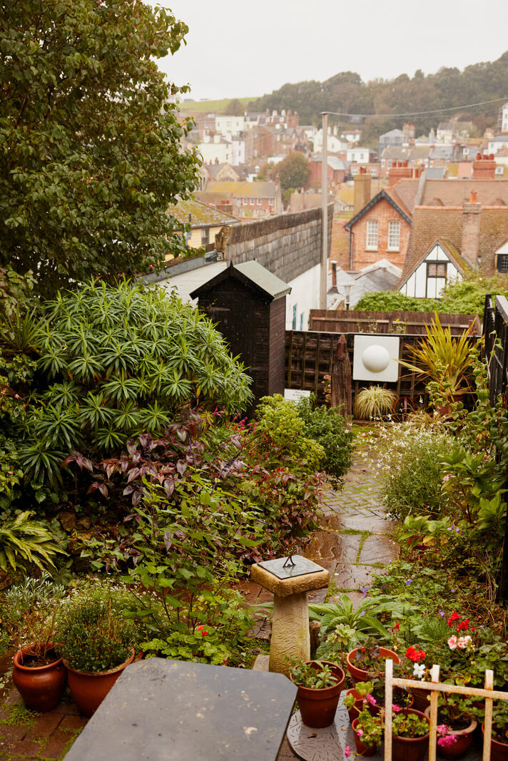 Muted Tones and an Orangery in a Victorian Coastal House 19 green garden