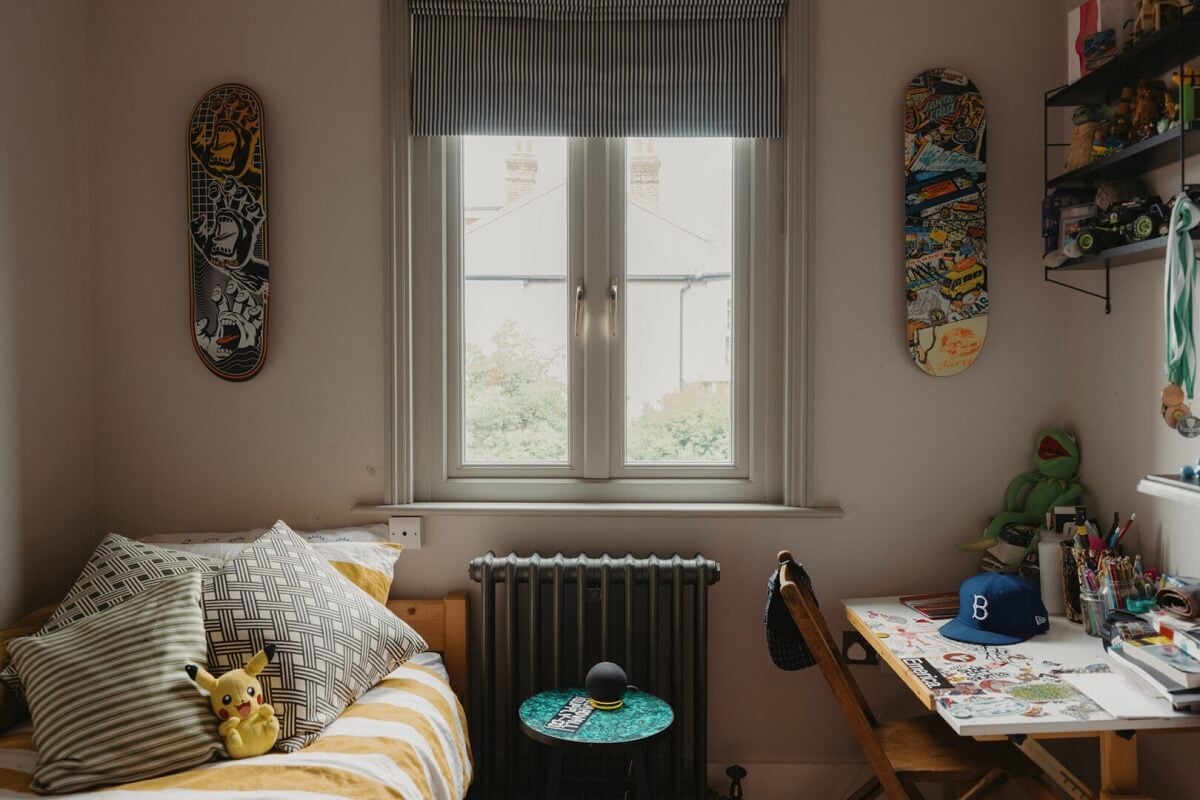 Original Details and a Modern Extension in a London House 22 kids bedroom