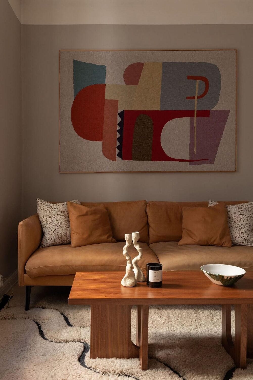 Sober Colors in a Small Renovated Stockholm Apartment 3 living room dtail