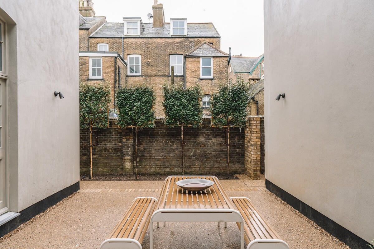 Contemporary Interiors with Limewash Walls in an Old School Building 23 outdoor space Contemporary Interiors with Limewash Walls in an Old School Building