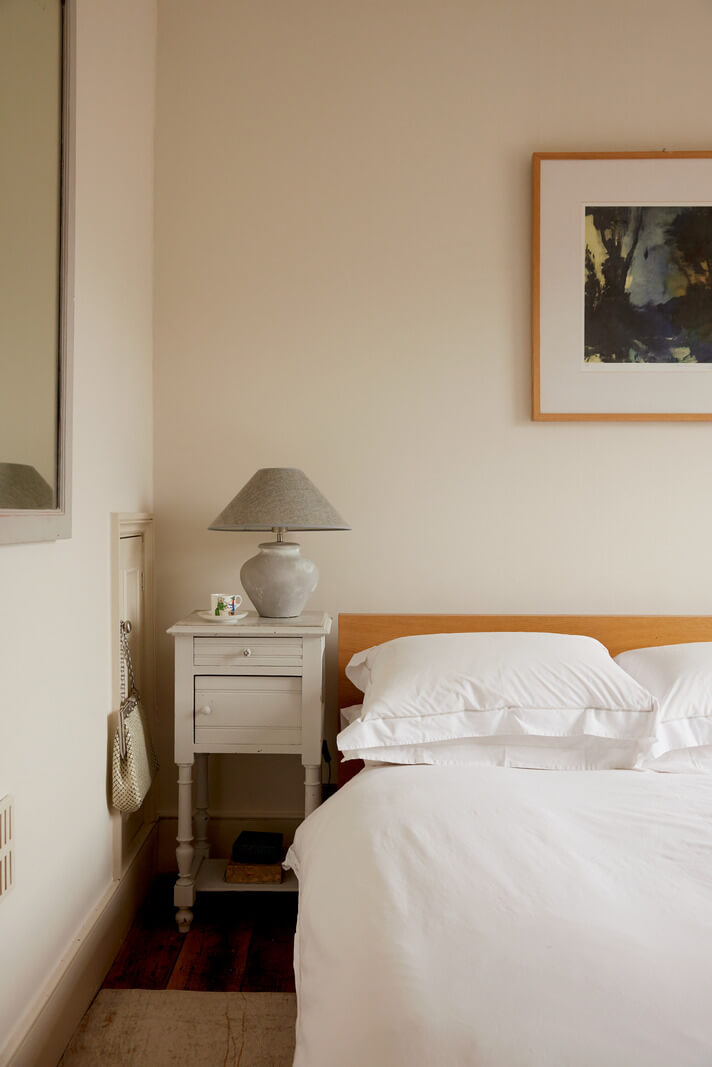 Muted Tones and an Orangery in a Victorian Coastal House 18 serene bedroom