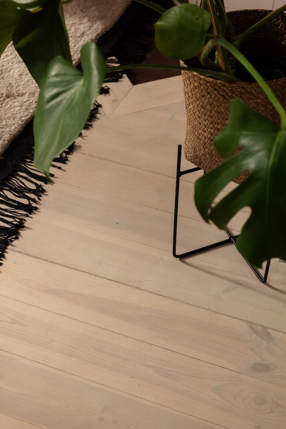 Sober Colors in a Small Renovated Stockholm Apartment 4 wooden-floorboards
