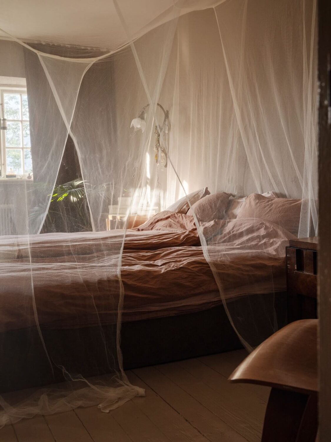 A Bohemian-Style House on the Estate of a Swedish Castle 17 boho style bedroom