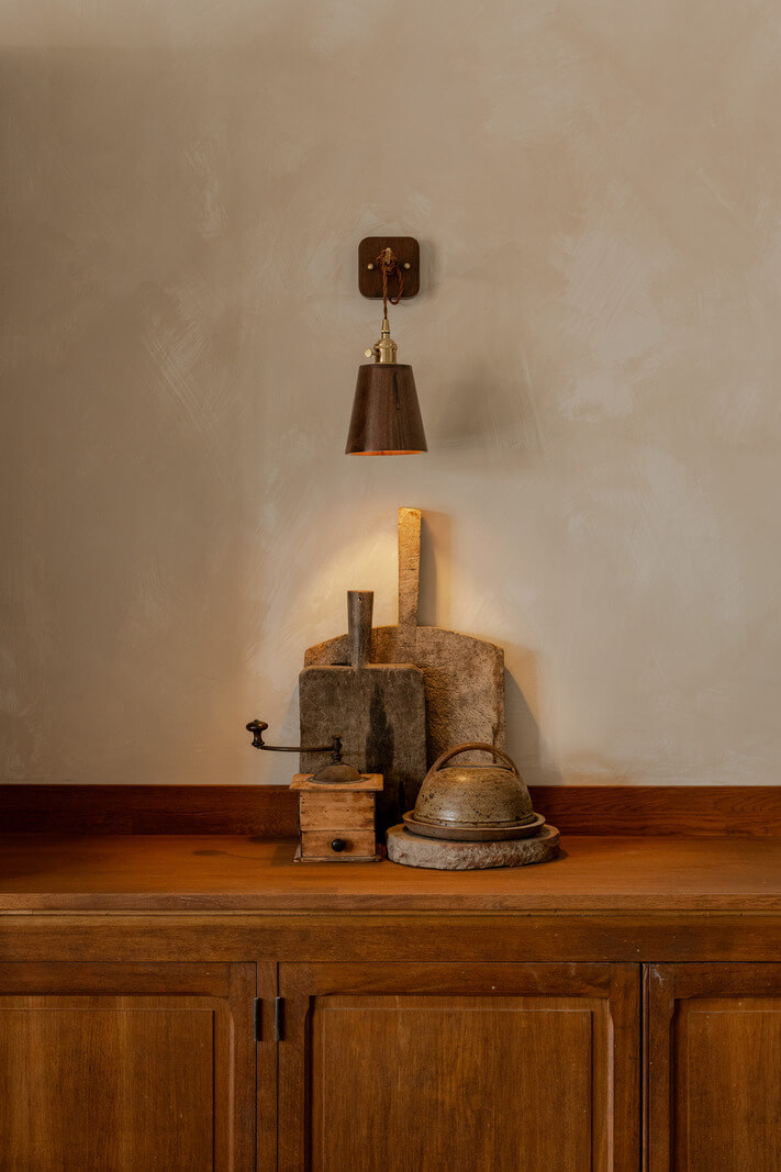 Serene Spaces with Limewash Walls in an English Victorian Home 11 detail