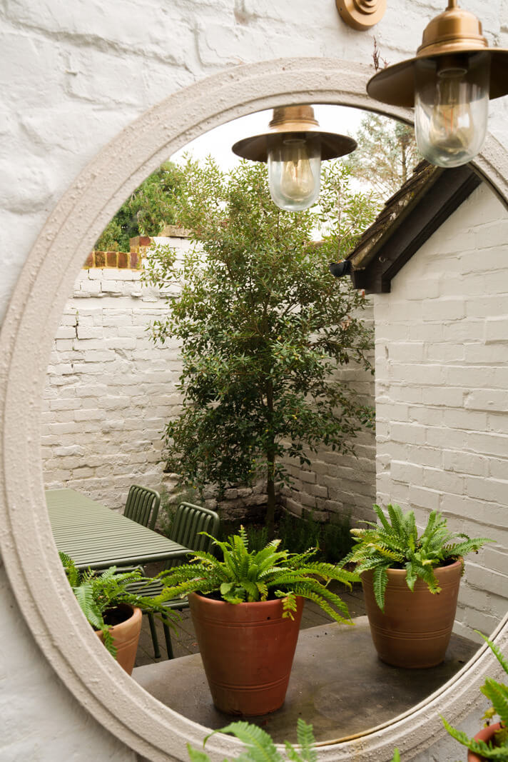 Contemporary Light Interiors in a 19th-Century English Cottage 20 garden Contemporary Light Interiors in a 19th-Century English Cottage