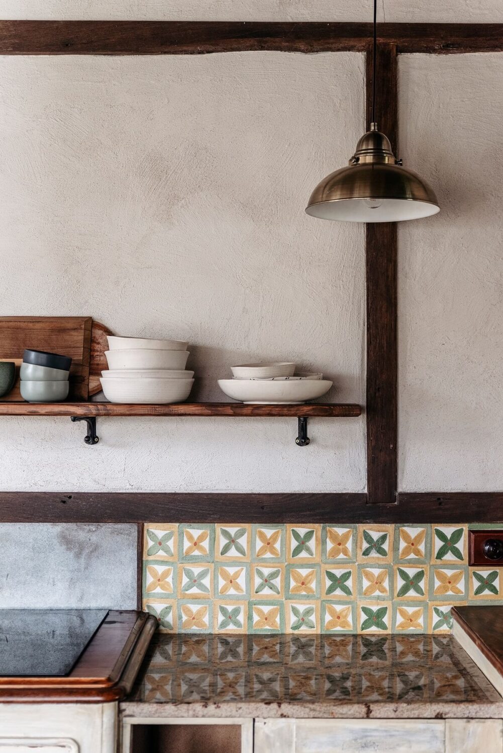 A Cozy Rustic Shipbuilder's Cottage in Northern Tasmania 8 kitchen tiles