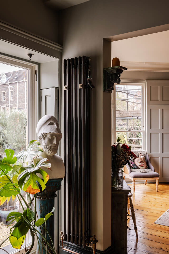 Eclectic Interiors in a Historic Bristol Apartment 5 living room detail