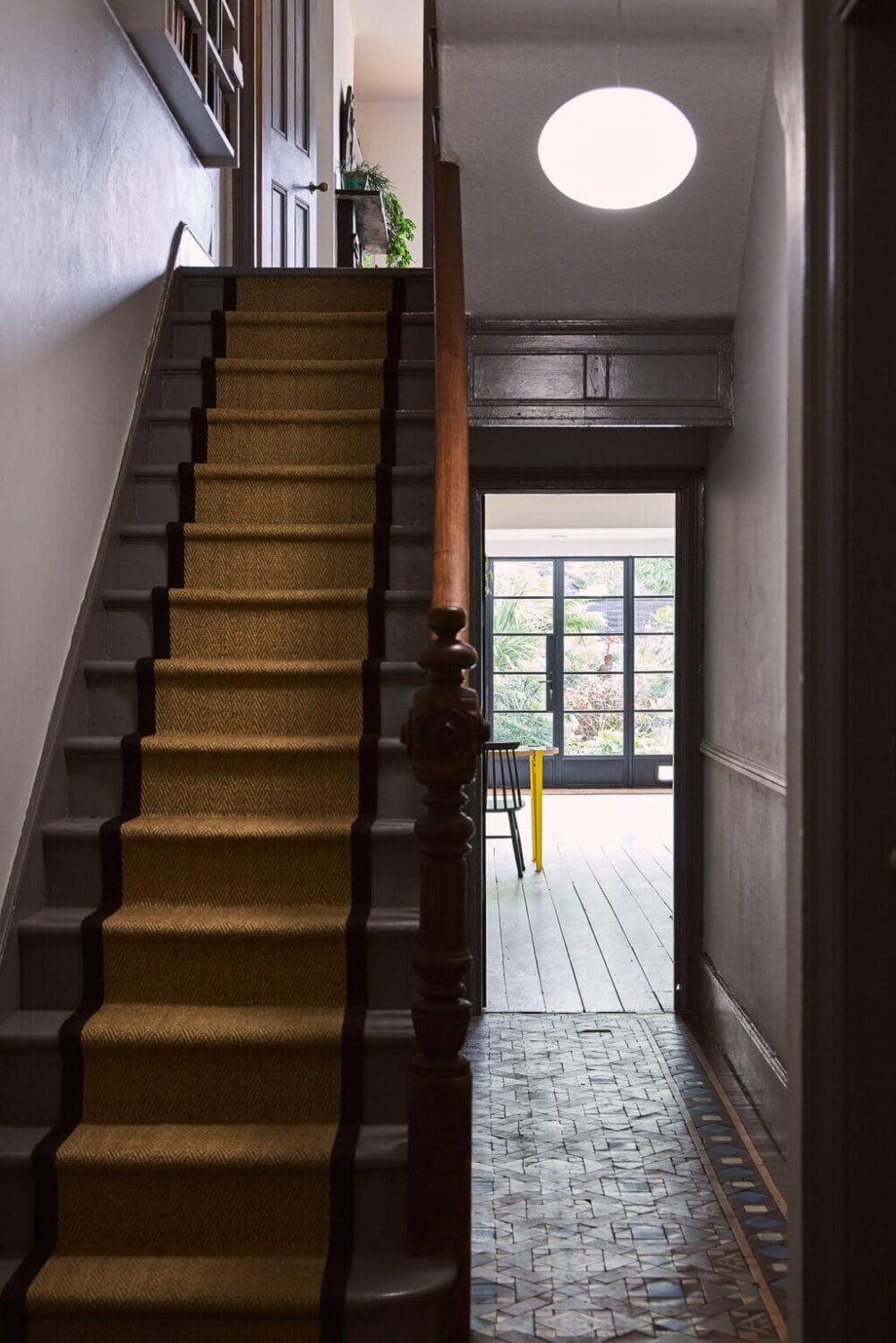 A Grand Victorian House with Many Period Features and a Lush Garden 13 staircase