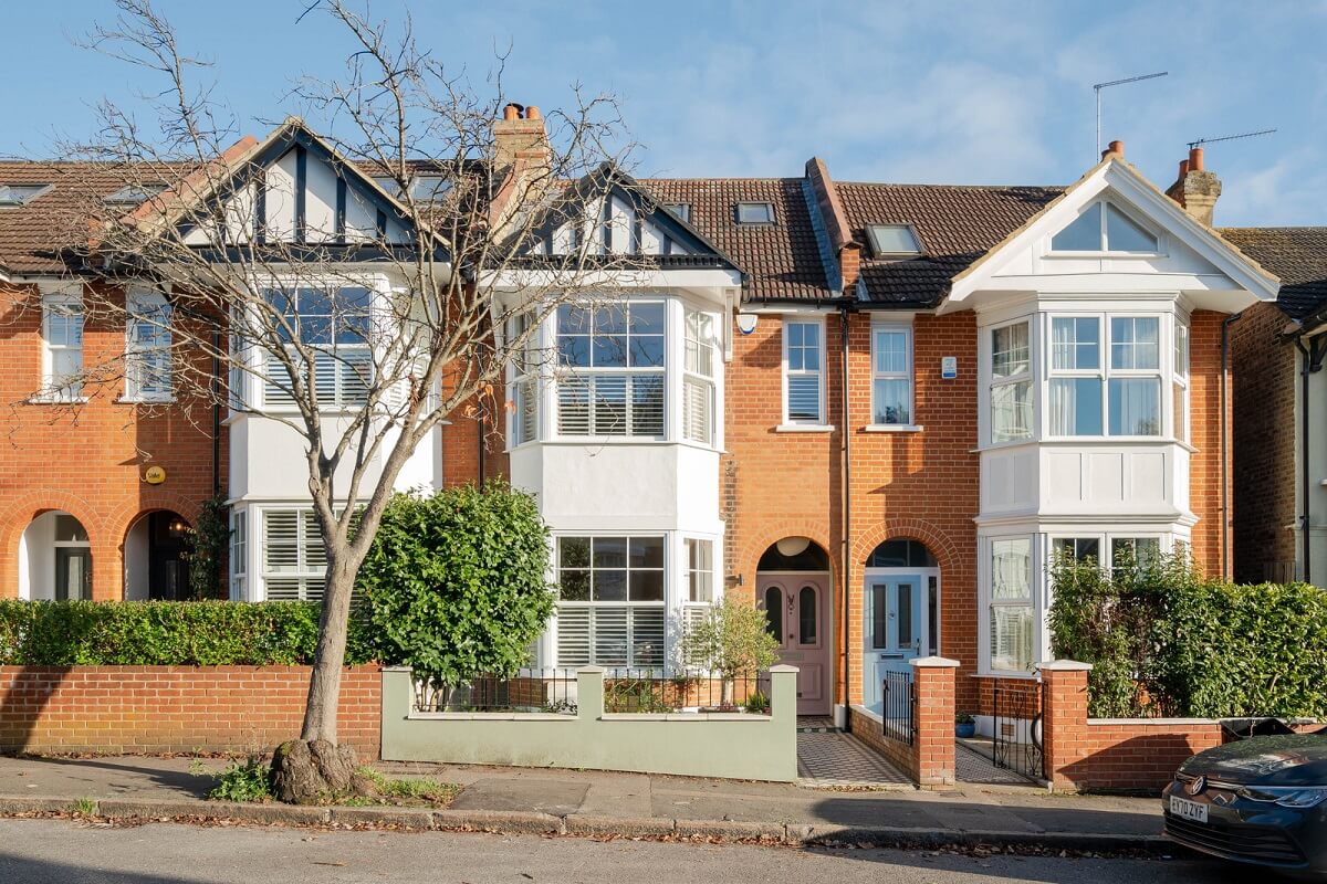 A Colorful Edwardian Family Home in London 25 victorian house london