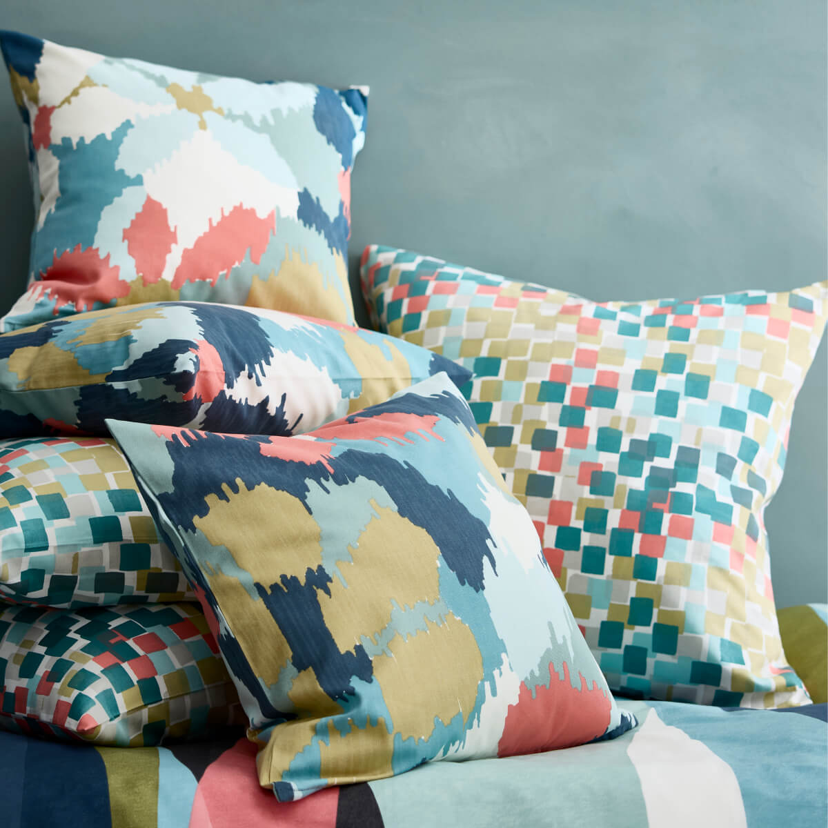 IKEA Spring Collection 2025: Colorful Textiles, Clean Designs & Home Refresh Ideas 9 colorful pillows