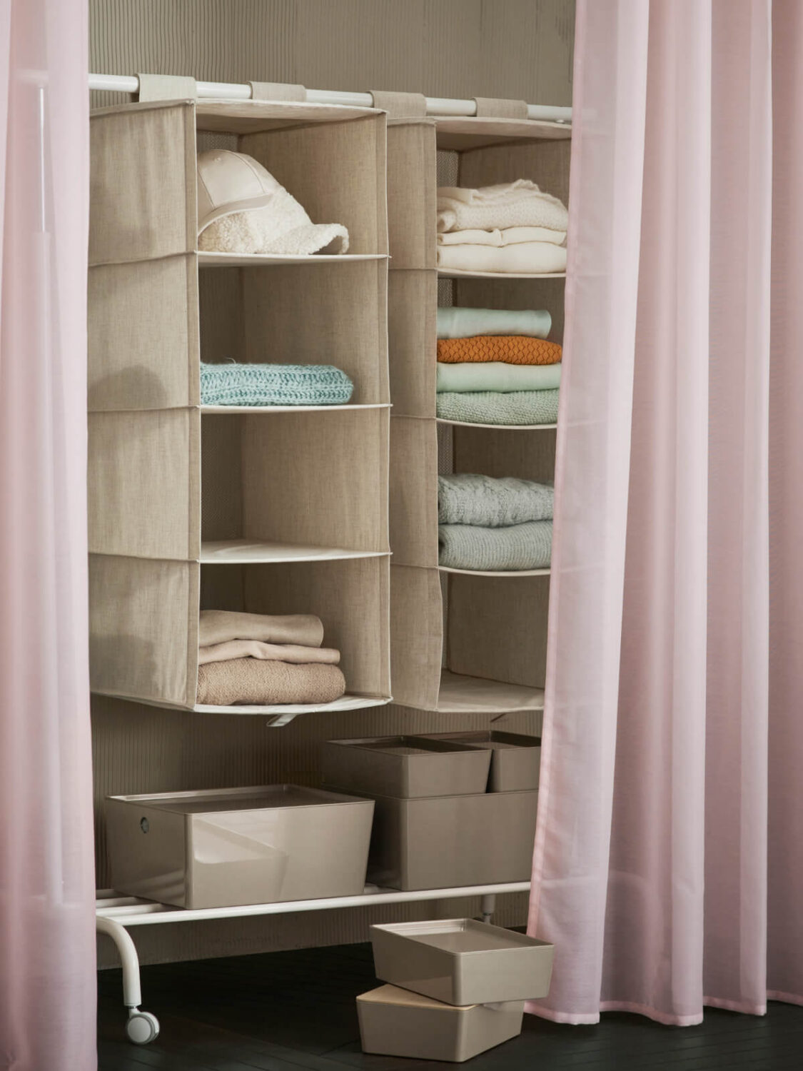IKEA Spring Collection 2025: Colorful Textiles, Clean Designs & Home Refresh Ideas 5 textile hanging shelves