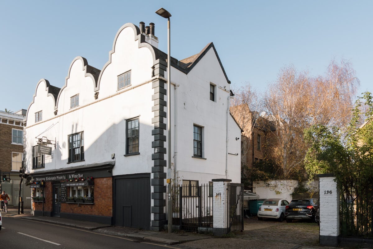 Countryside Charm in a London Apartment in a Former Ale House 20 exterior english apartment