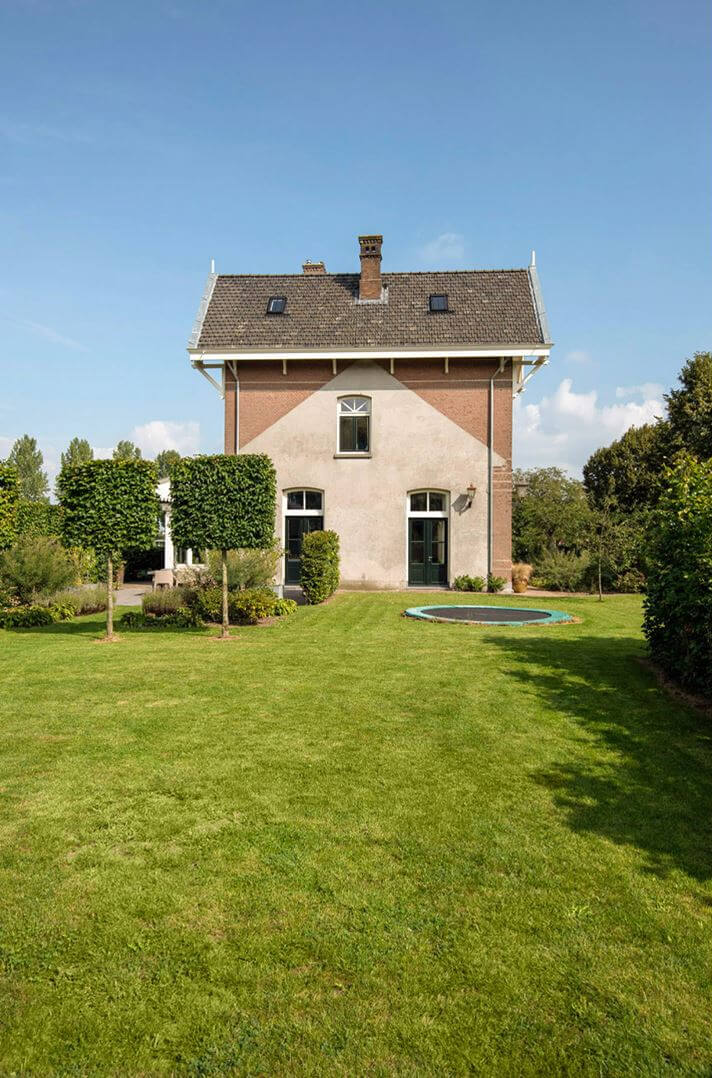 An Amazing Family Home in a Former Dutch Train Station 27 garden dutch villa An Amazing Family Home in a Former Dutch Train Station