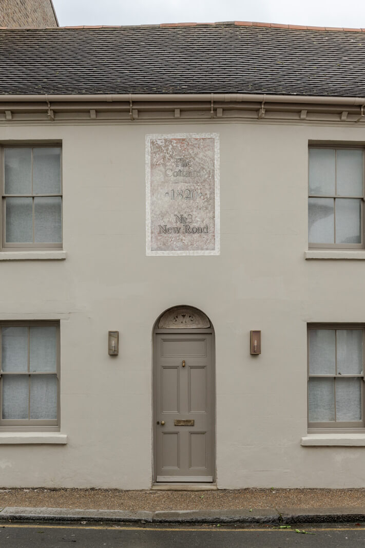 A Light Rustic Farmhouse-Style in an English Cottage 26 gray front door english cottage nordroom
