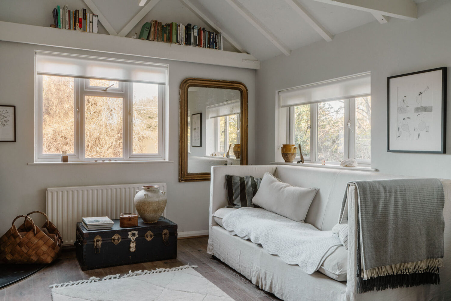 French and Midcentury Influences in a Charming London Studio Apartment 3 london studio apartment