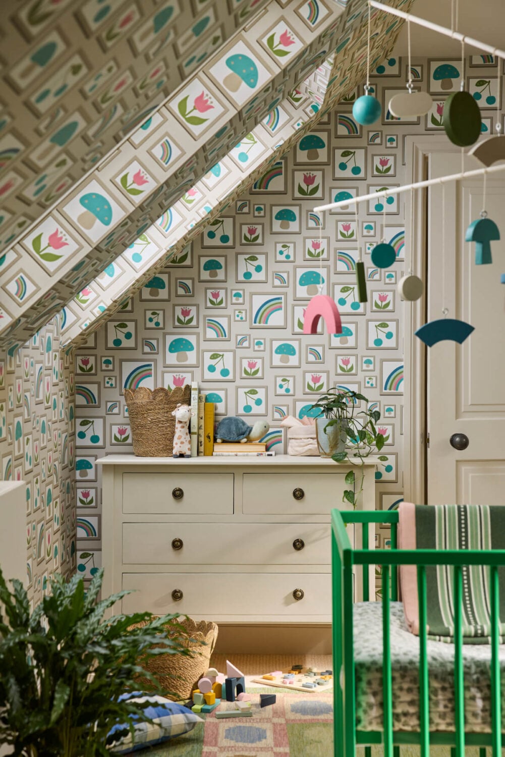 Little Greene 'Storybook Papers': A New National Trust Wallpaper Collection 14 Little Greene National Trust wallpaper Collection Balance - Portland Stone - Full