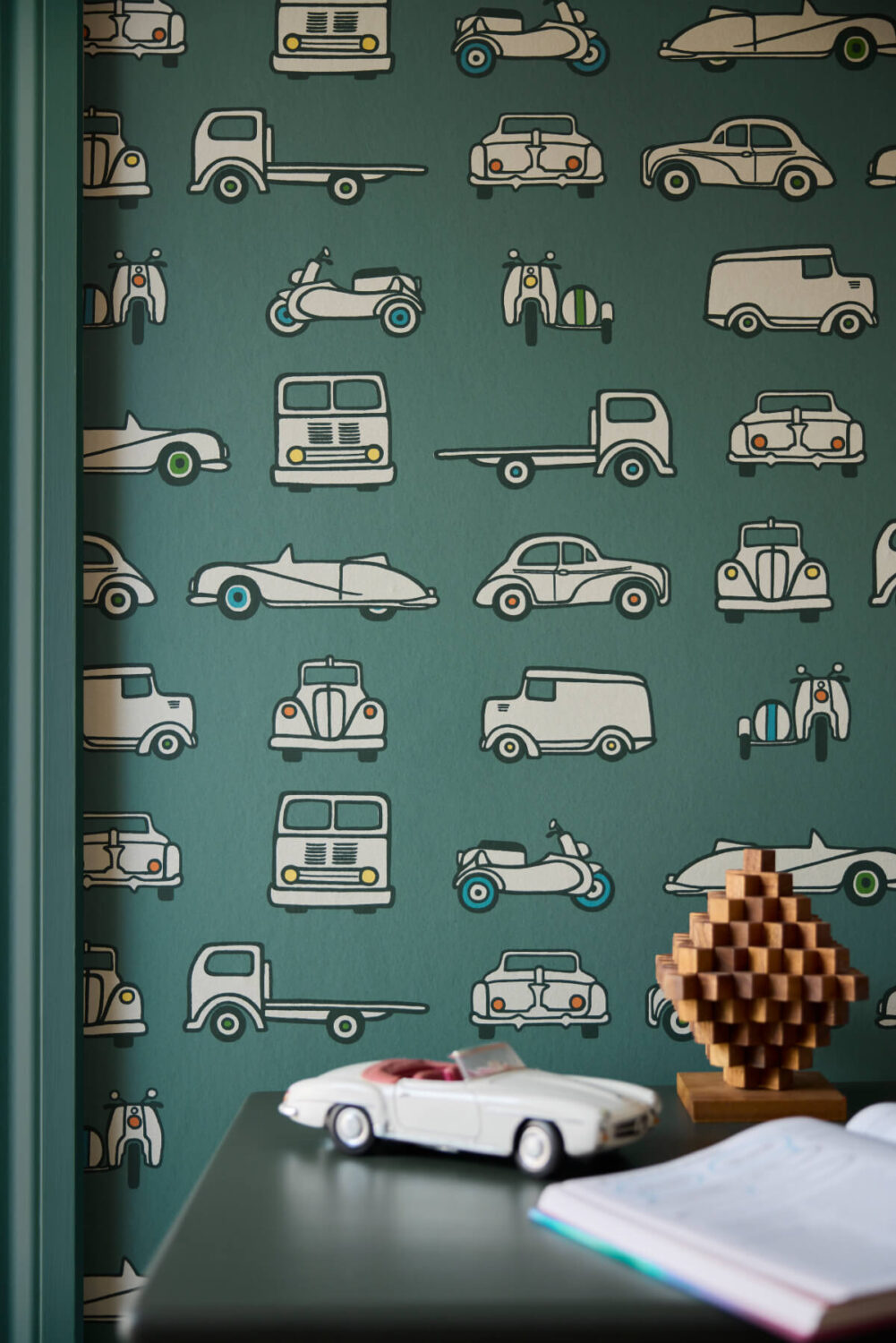 Little Greene 'Storybook Papers': A New National Trust Wallpaper Collection 17 Little Greene National Trust wallpaper Collection Road Trip - Pleat - Cameo