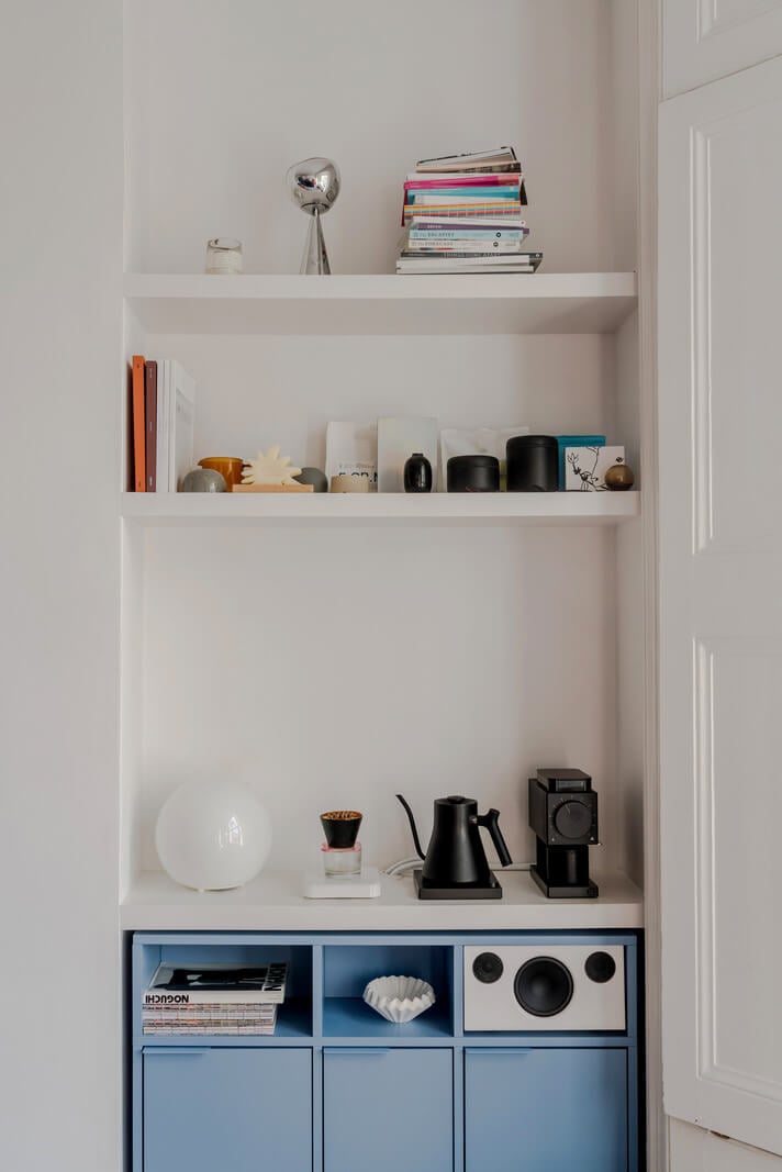 A Modern Apartment in a London Victorian House 9 barista niche