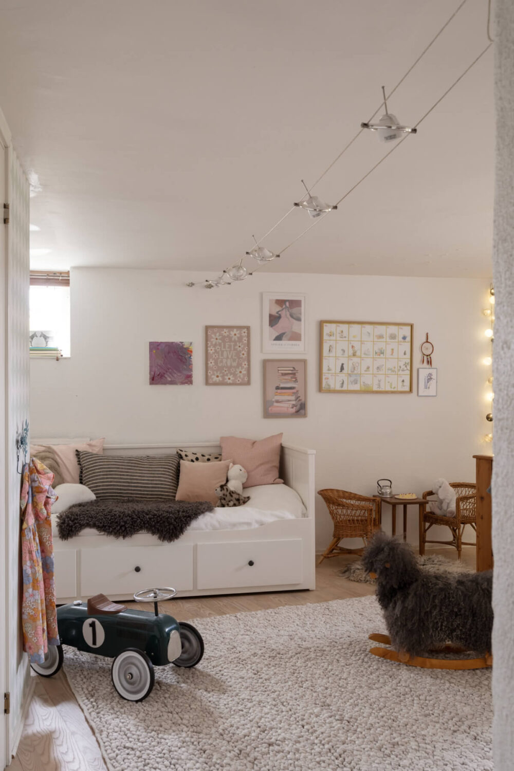A Swedish Maisonette Apartment with Basement Bedrooms 23 basement childrens room