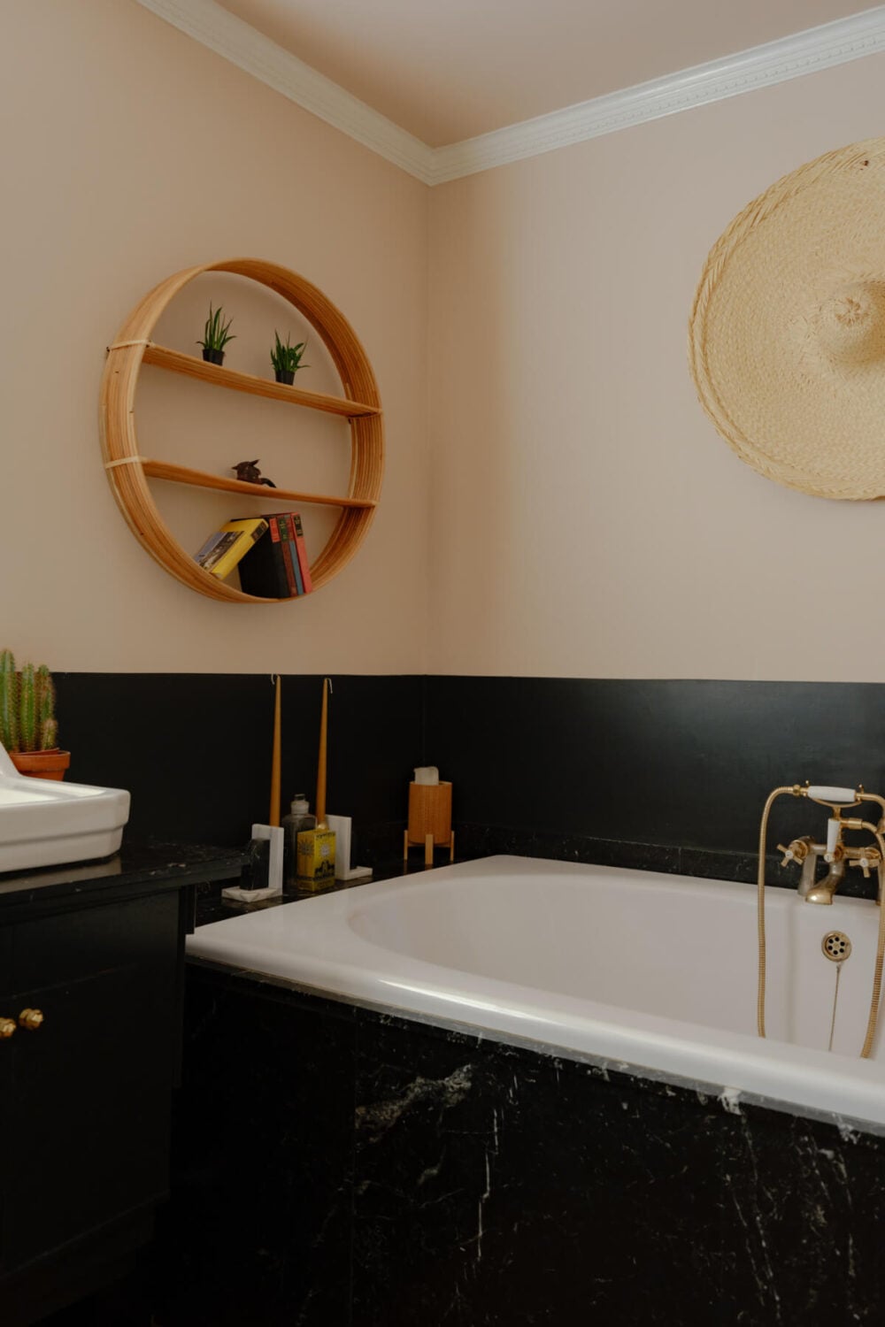 A London Edwardian House with a Light-Filled Kitchen Extension 28 bathroom with bath and showe