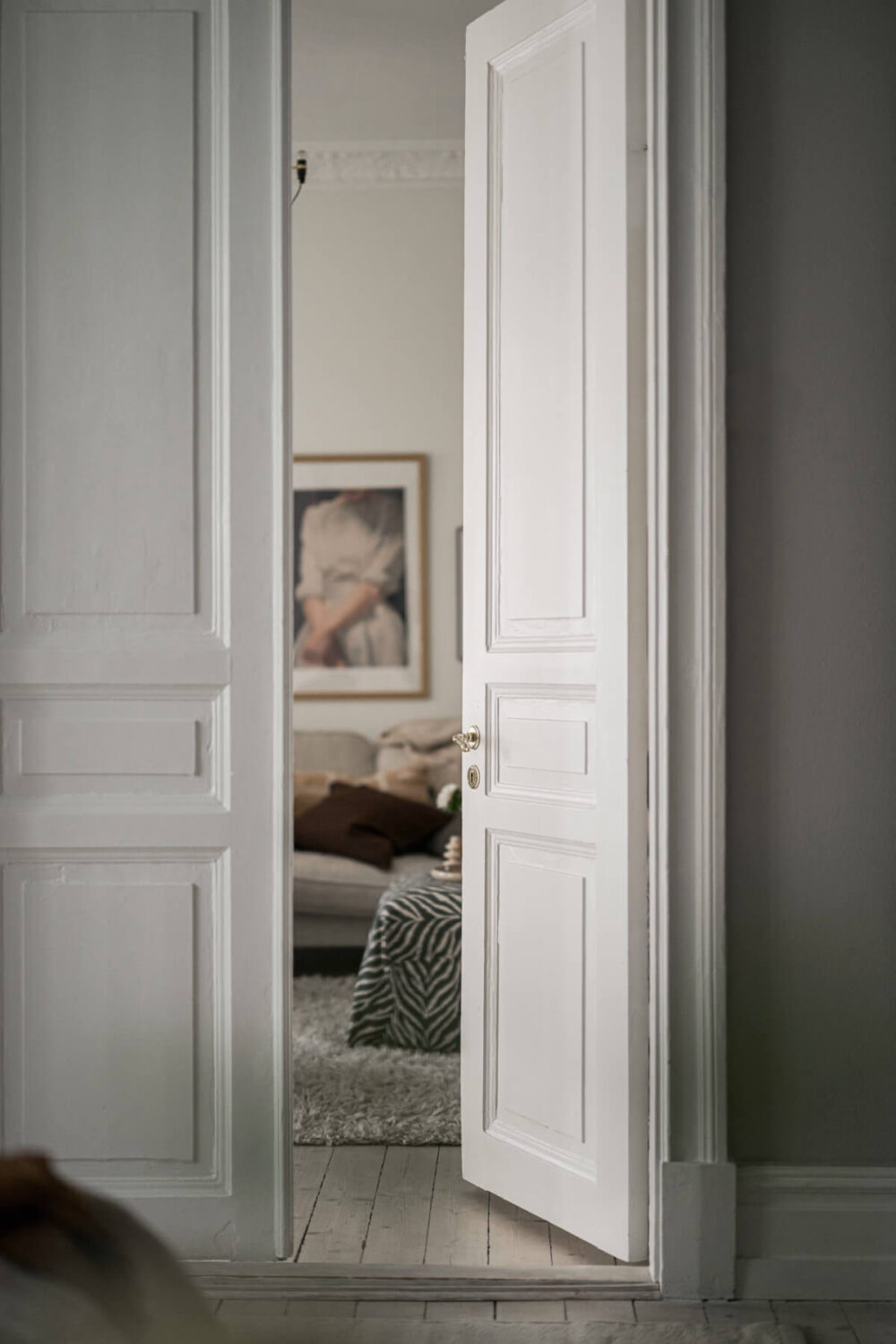 Period Features and Contemporary Solutions in Gothenburg 14 classic high wooden doors