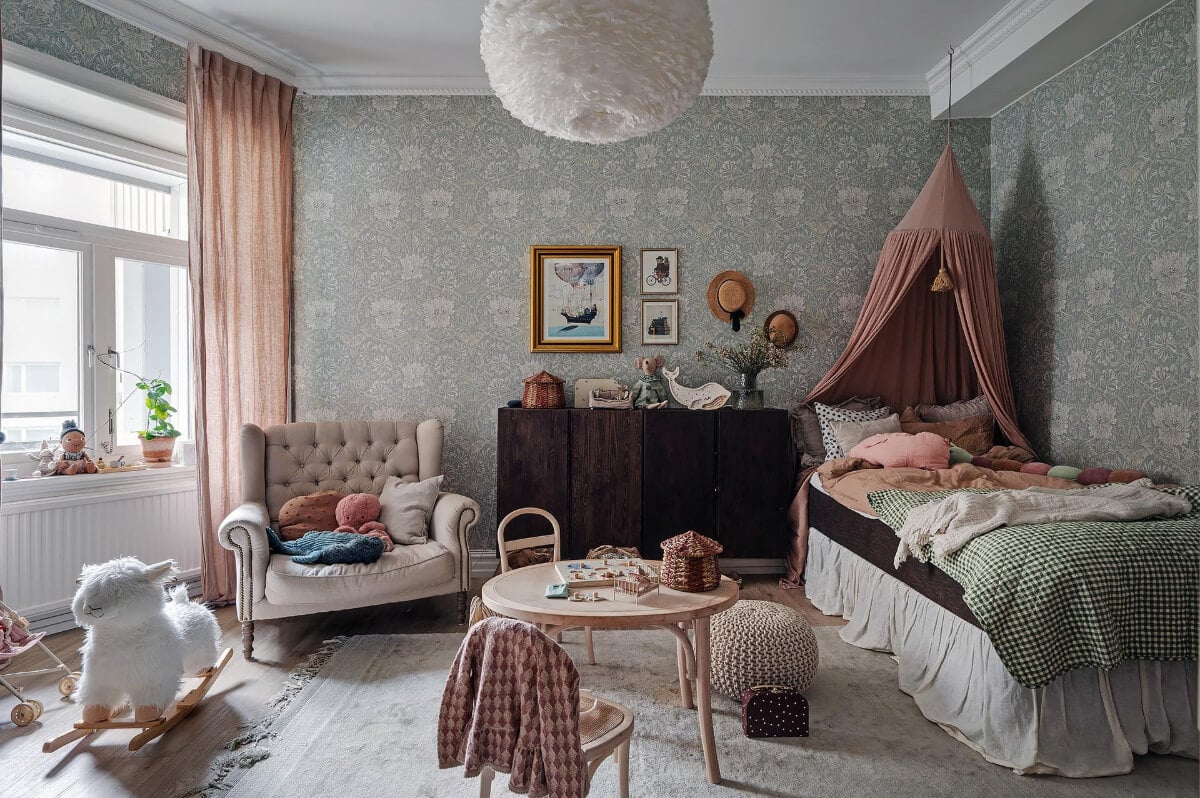 Best of 2025: Children's Rooms 2 cozy childrens bedroom canopy wallpaper