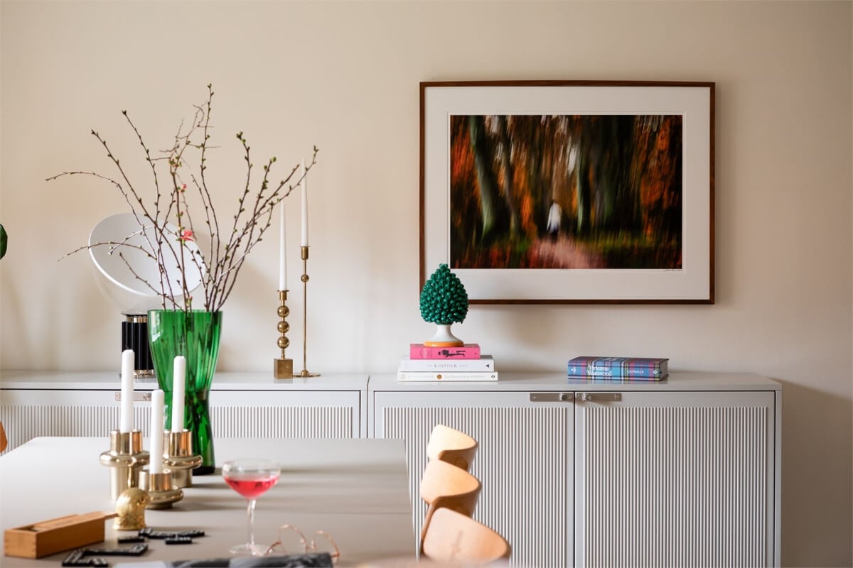 A Light-Filled Two Bedroom Apartment in Stockholm 10 dining room cabinets