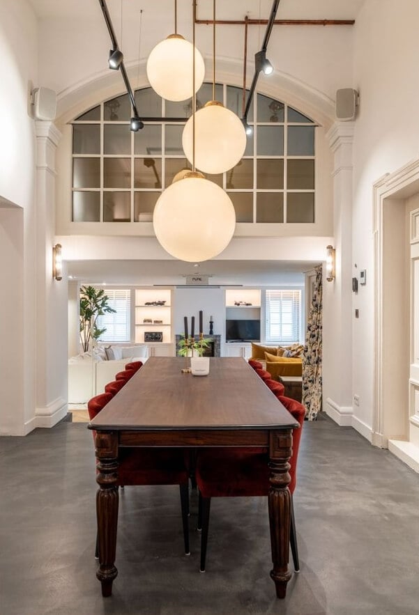 A Unique Ground Floor Duplex Apartment in Amsterdam 7 dining room ground floor apartment