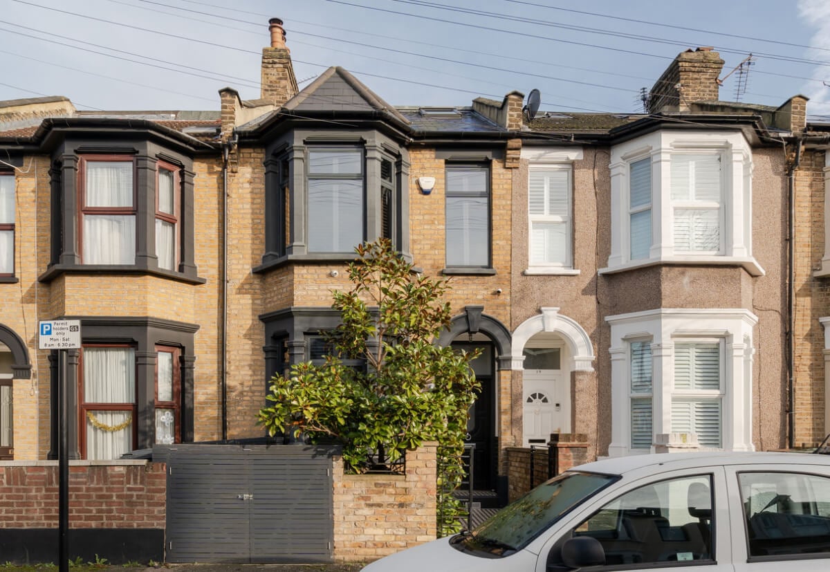 A Restored Victorian House with Exposed Brick and a Kitchen Extension 23 exterior london home