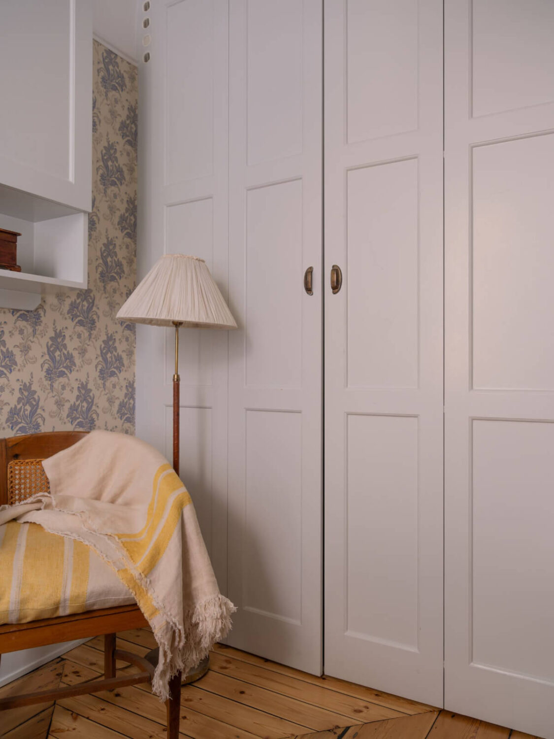 A Charming Home in a 17-Century Apartment in Stockholm's Old Town 25 floor to ceiling cabinets
