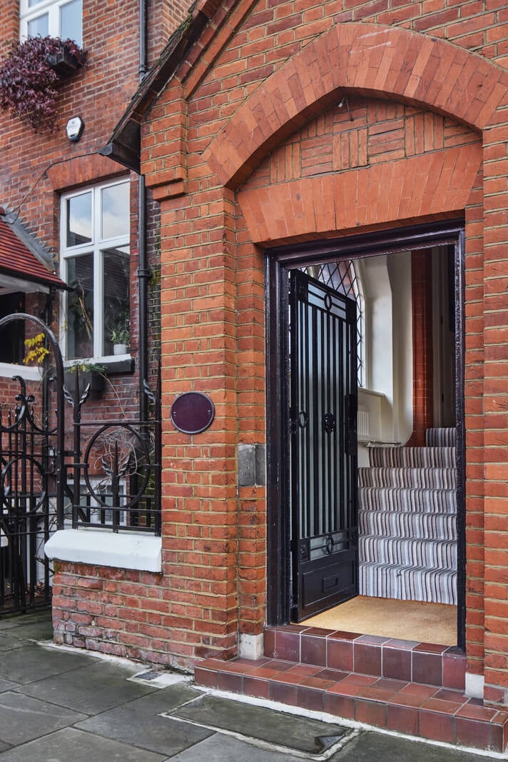 A Stunning Victorian House with Period Features and Surprising Spaces 28 front door entry