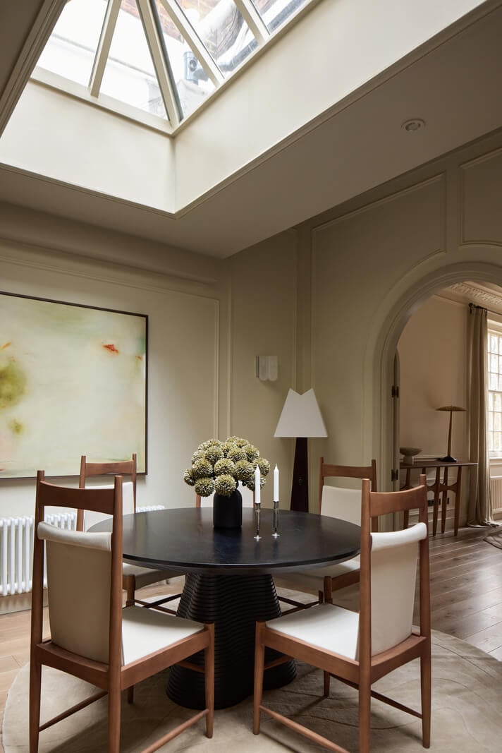 Best of 2025: Dining Rooms 26 glass skylight ceiling dining room round table