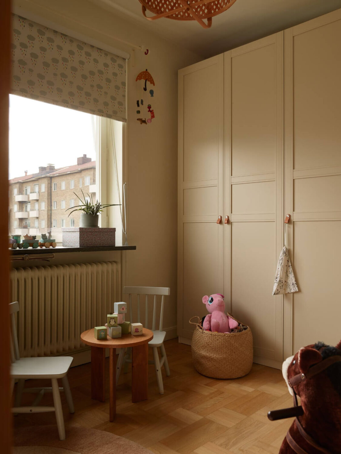 A Charming Two-Bedroom Corner Apartment in a 1940s Building 22 kids bedroom large wardrobes