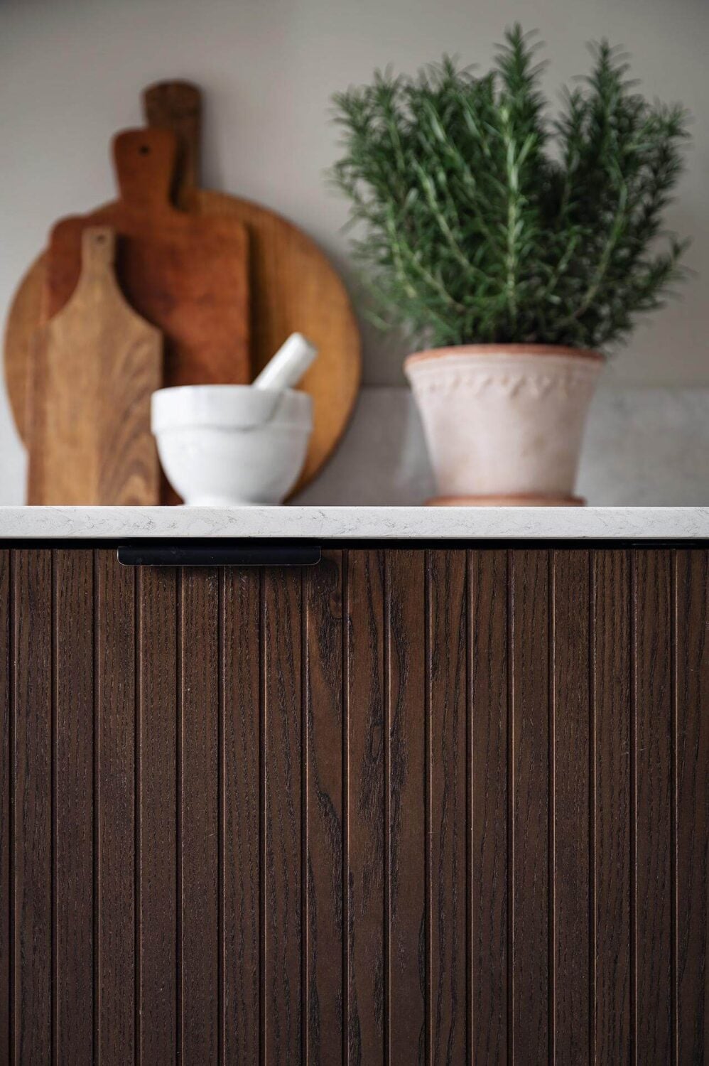 Period Features and Modern Materials in a Swedish Apartment 13 kitchen detail