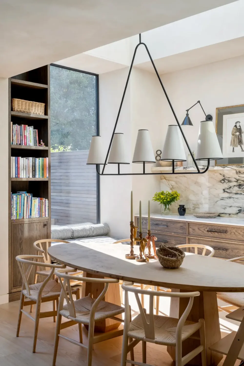 A Timeless Energy-Efficient Victorian Townhouse in Bedford Park 5 oval dining table