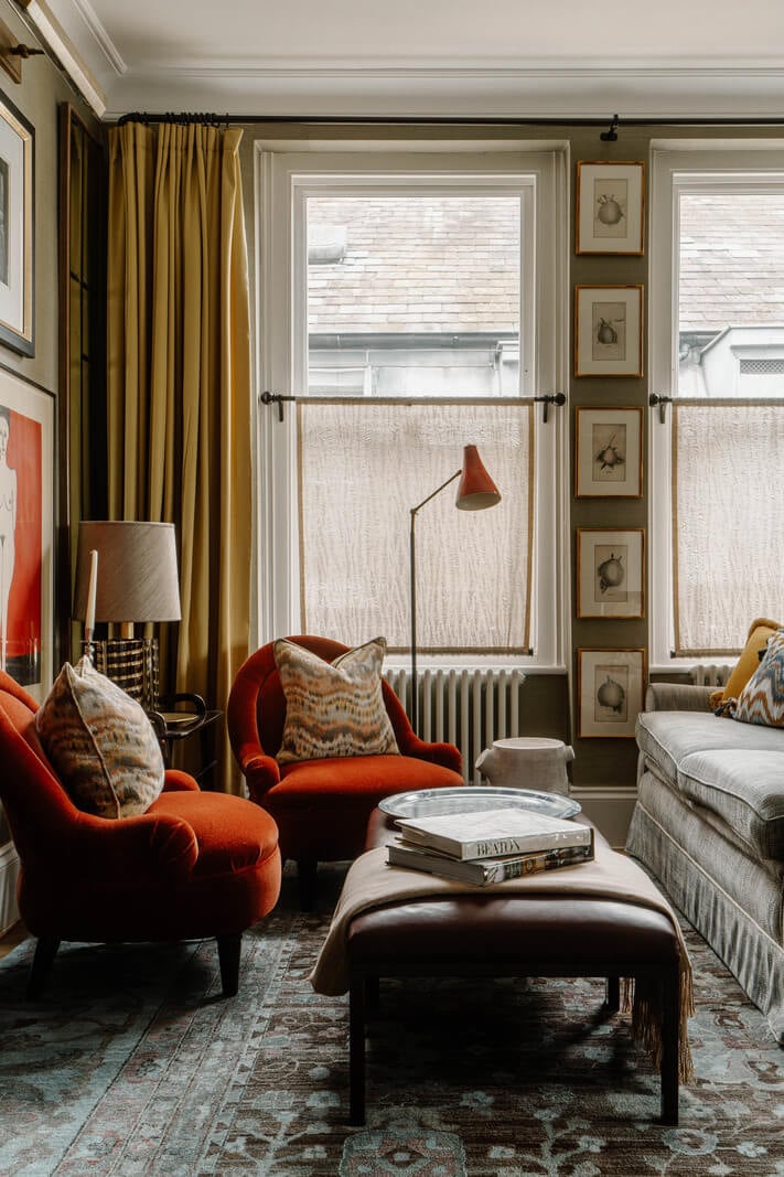 Best of 2025: Living Rooms 17 red armchairs
