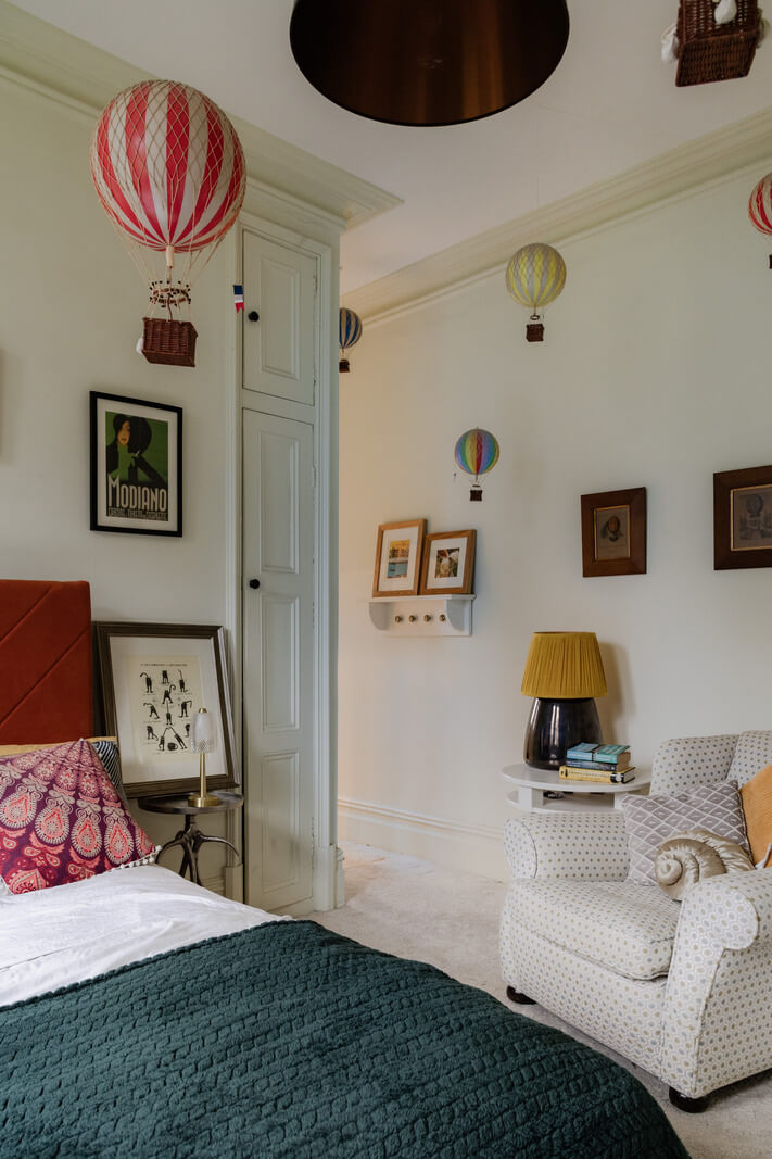 A Grand Victorian Villa in Manchester with Bold Interiors 29 small bedroom