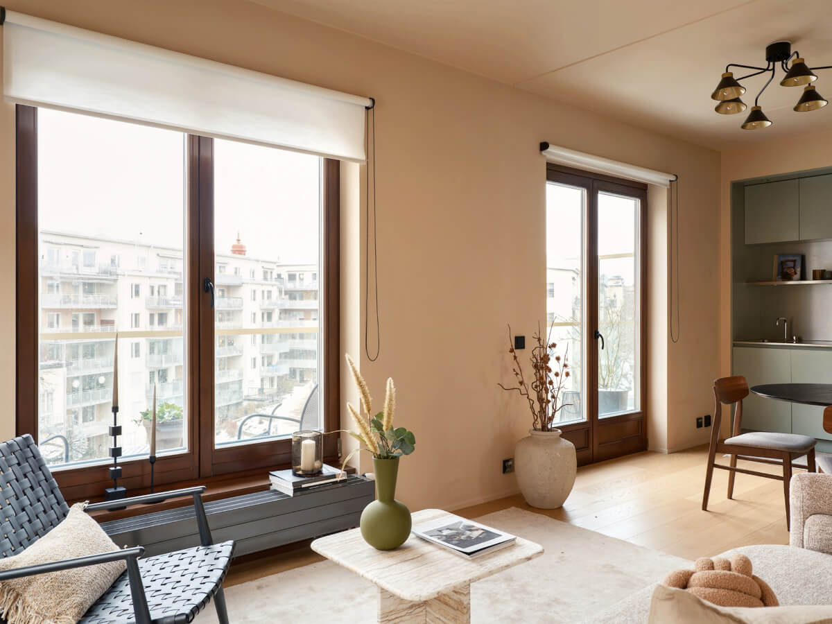 A Small Modern Stockholm Apartment with Smart Storage Solutions 3 small open plan living room