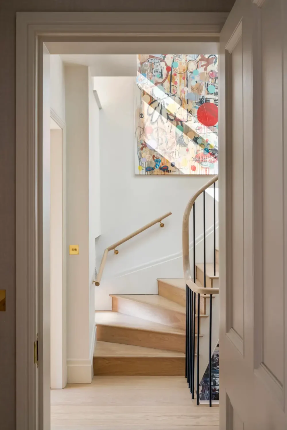 A Timeless Energy-Efficient Victorian Townhouse in Bedford Park 17 staircase