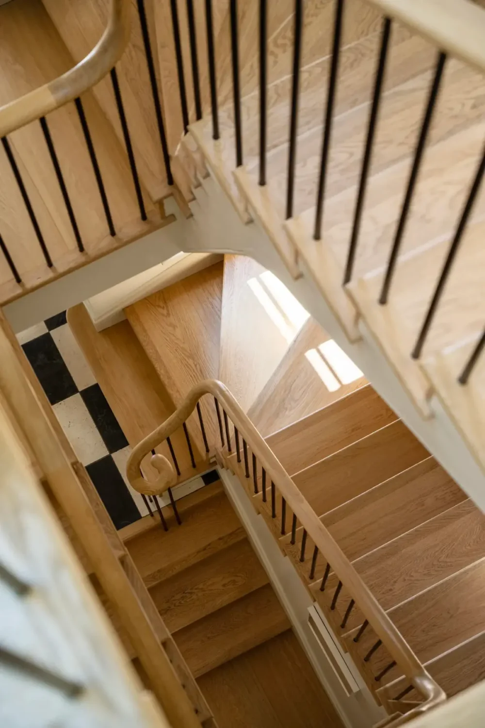 A Timeless Energy-Efficient Victorian Townhouse in Bedford Park 11 staircase victorian house