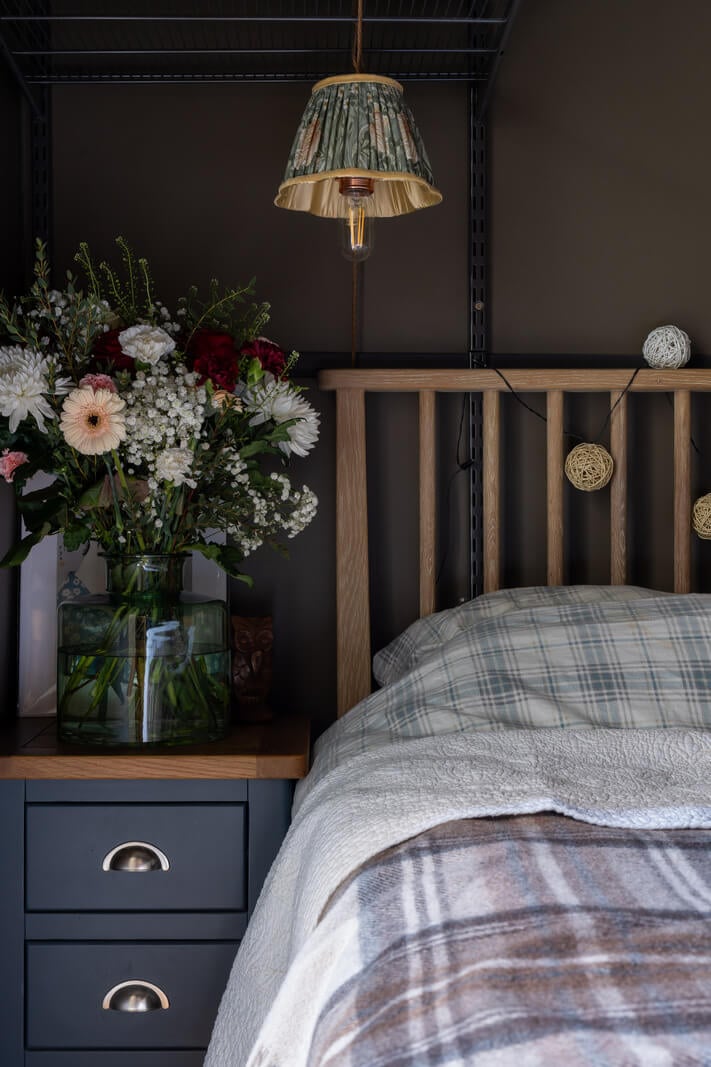A Muted Color Palette in a Charming Ground Floor Apartment 16 bedroom detail
