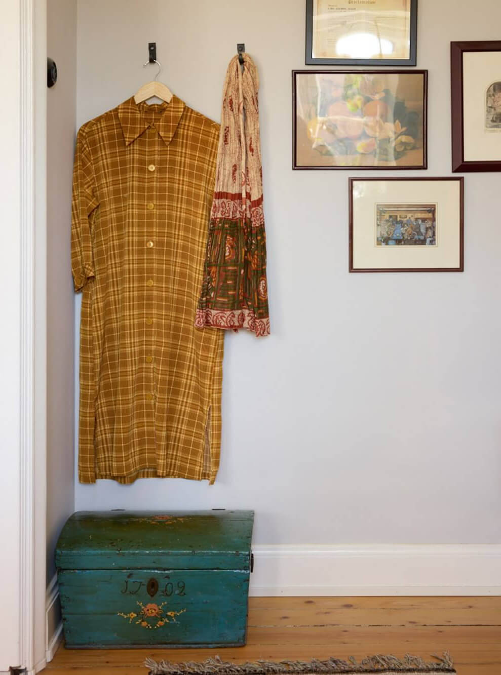 A Charming Apartment with Period Details in Malmö 9 bedroom detail