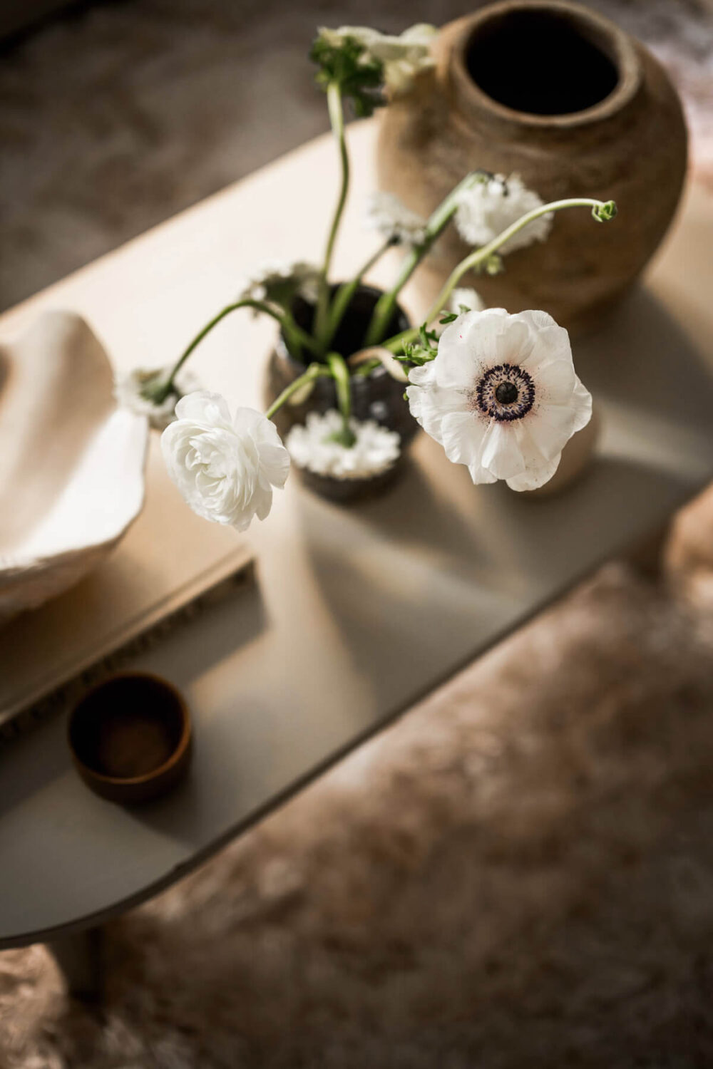 A Light Swedish Studio in an Early 20th Century Building 4 coffee table