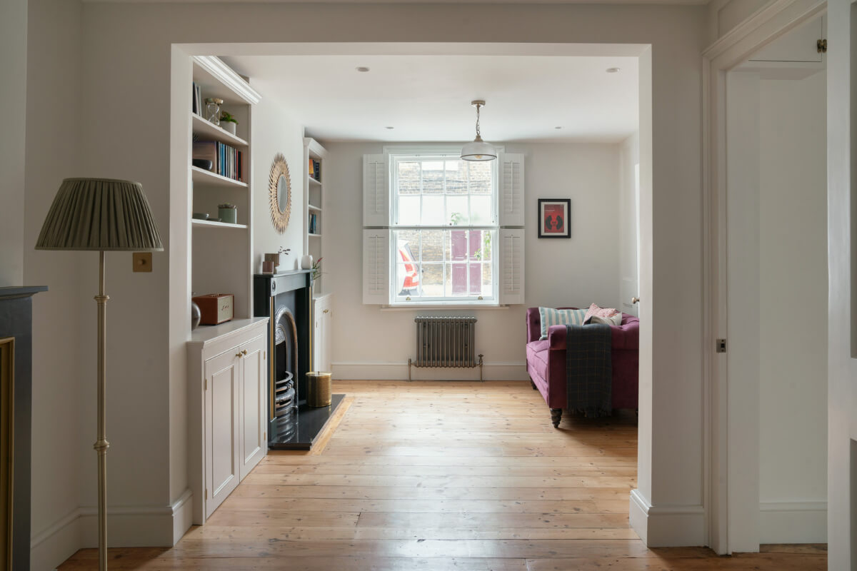 A Renovated Georgian House with an Extended Kitchen 2 double reception room