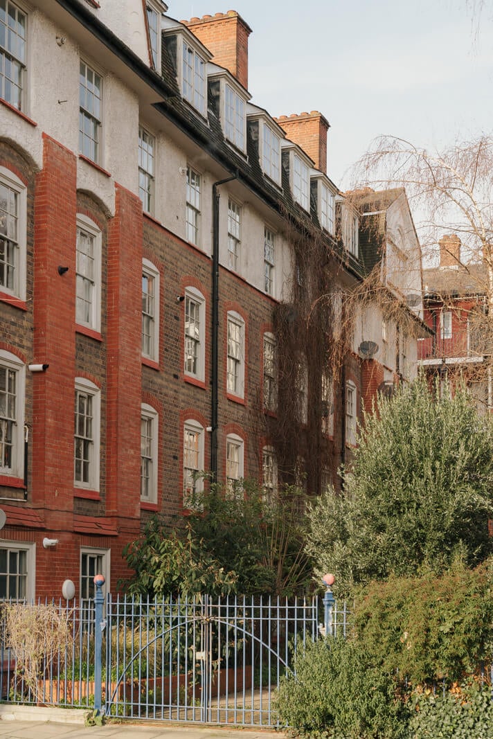 A Tiny Apartment with a Yellow Kitchen in London 15 exterior london flat